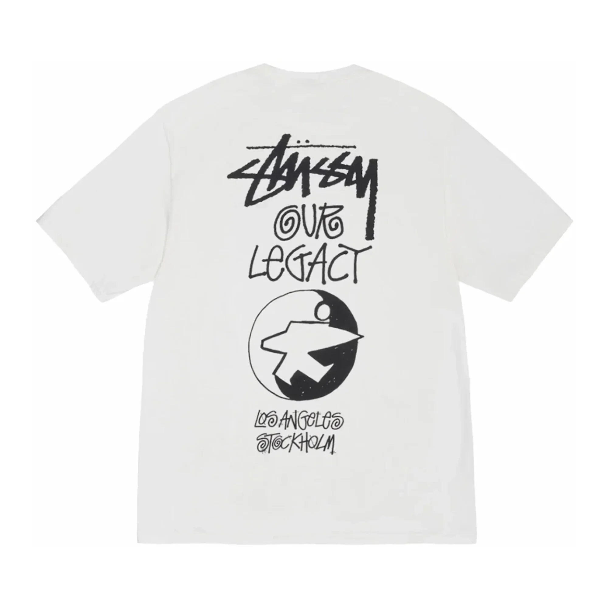 Stussy x Our Legacy Ol Surfman Pigment Dyed Tee Natural