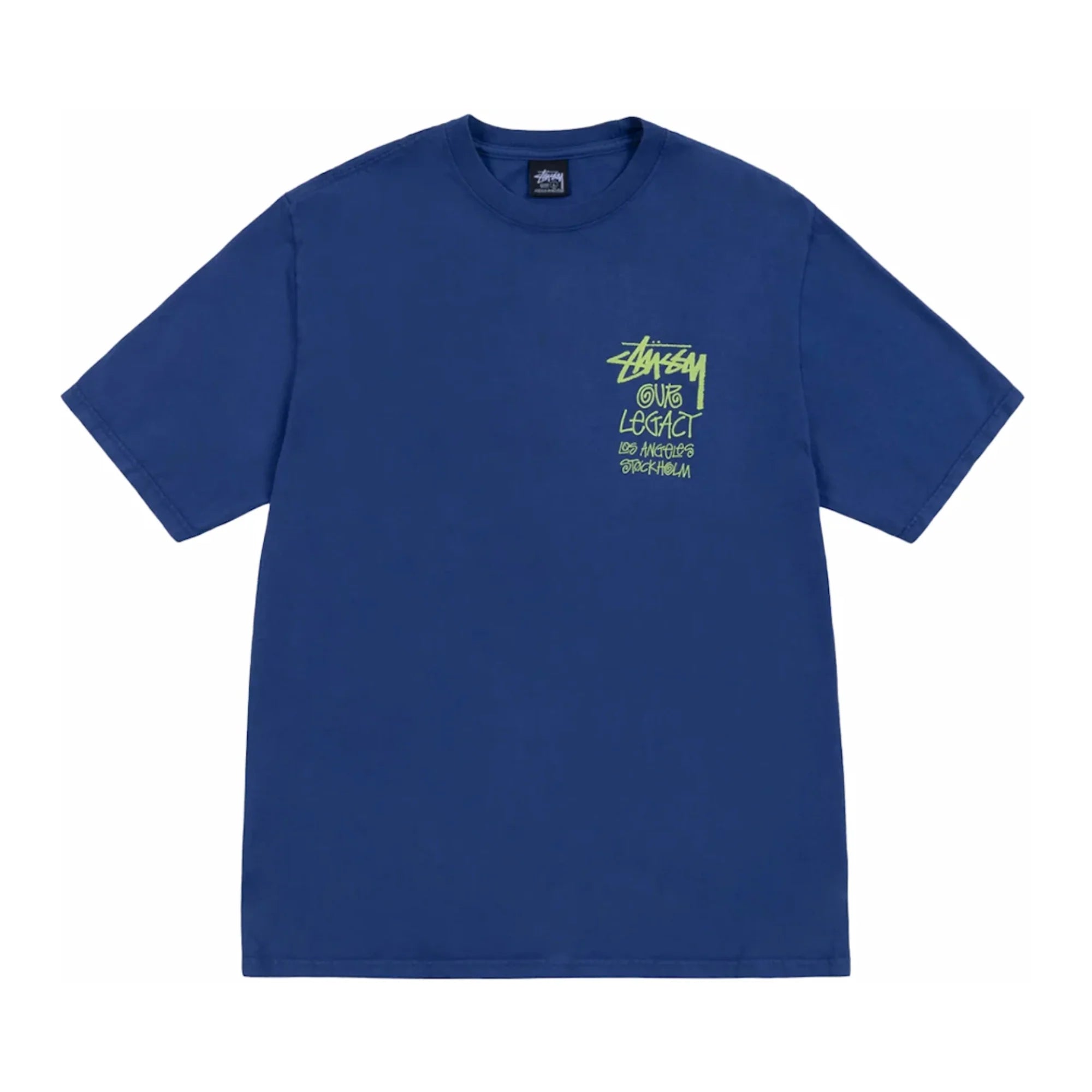 Stussy x Our Legacy Ol Surfman Pigment Dyed Tee Blueberry