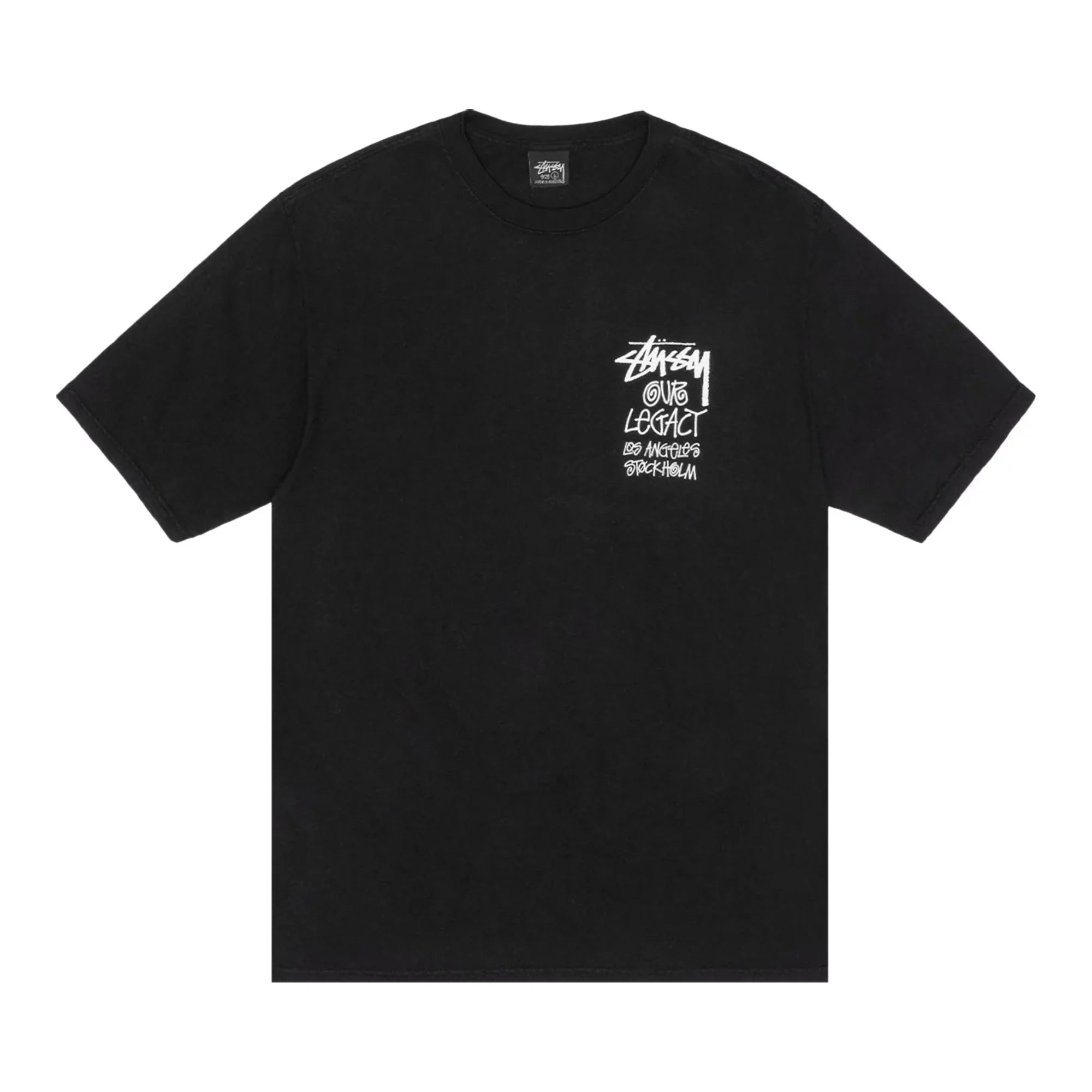 Stussy x Our Legacy Ol Surfman Pigment Dyed Tee Black