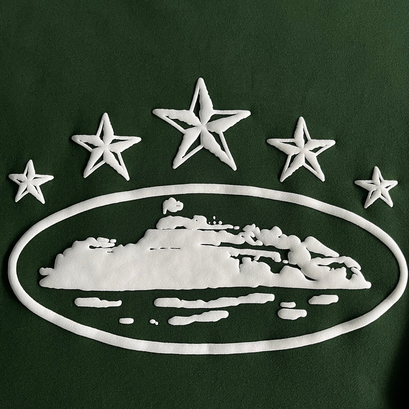 5 Starz Alcatraz Hoodie - Green