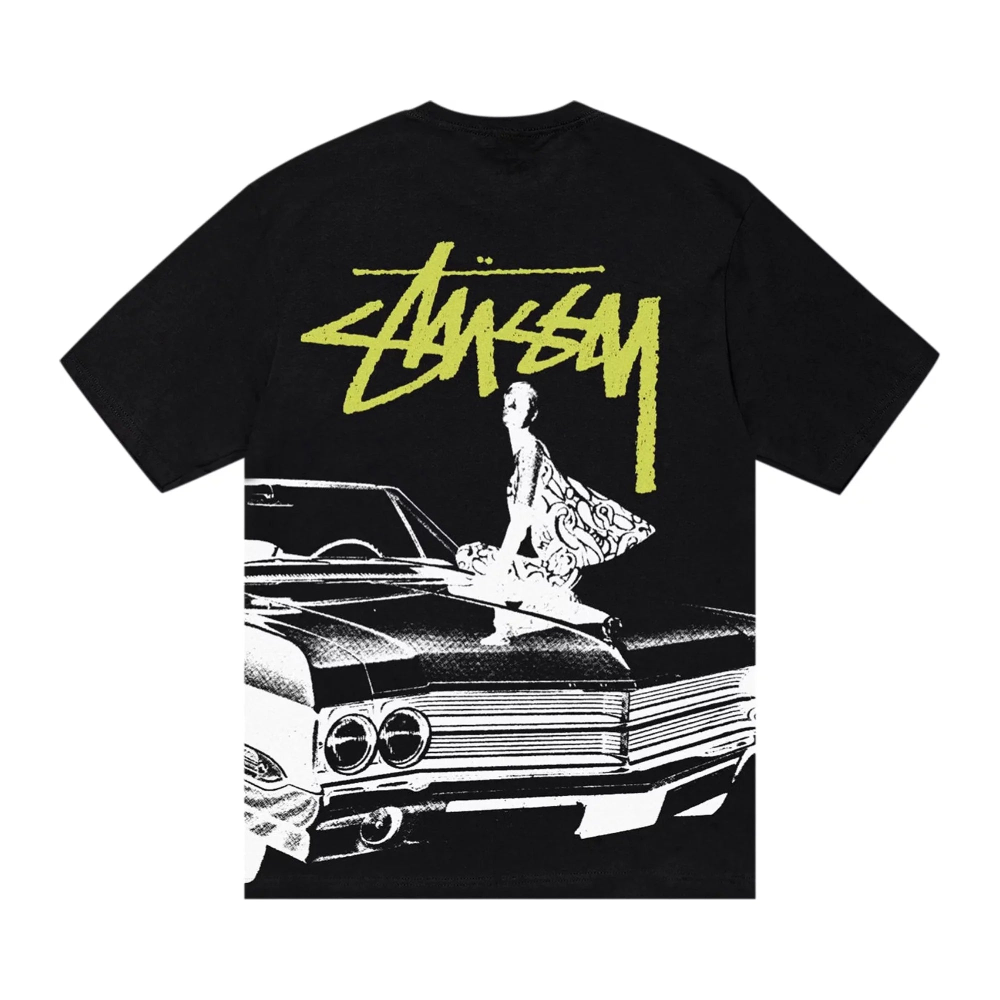 Stussy Beat Crazy Tee Black