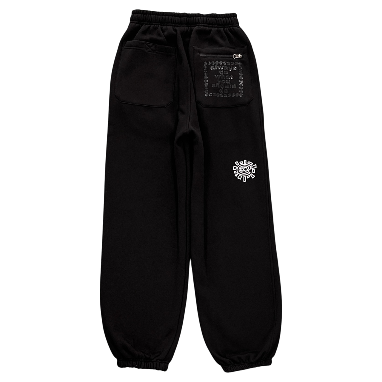 Rel@xed black jogger