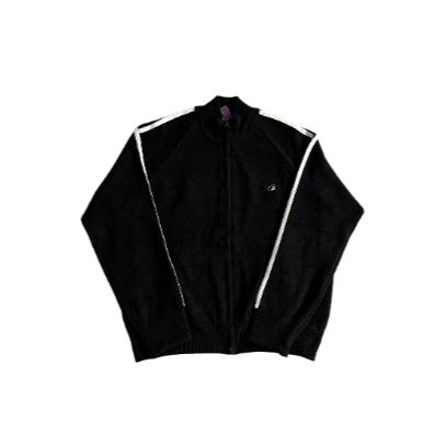 Knit Zip Up Fleece