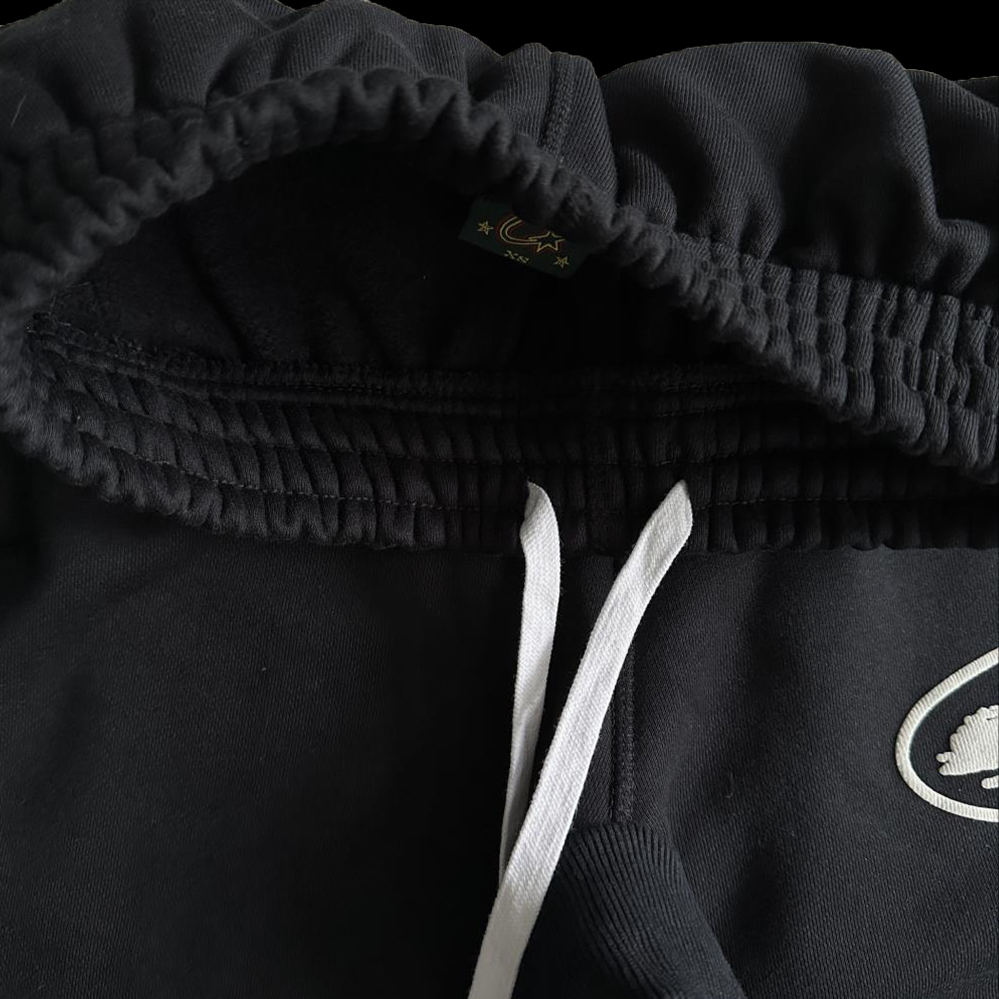 ISLAND PUFF PRINT ZIP TRACKSUIT - WASHED BLACK