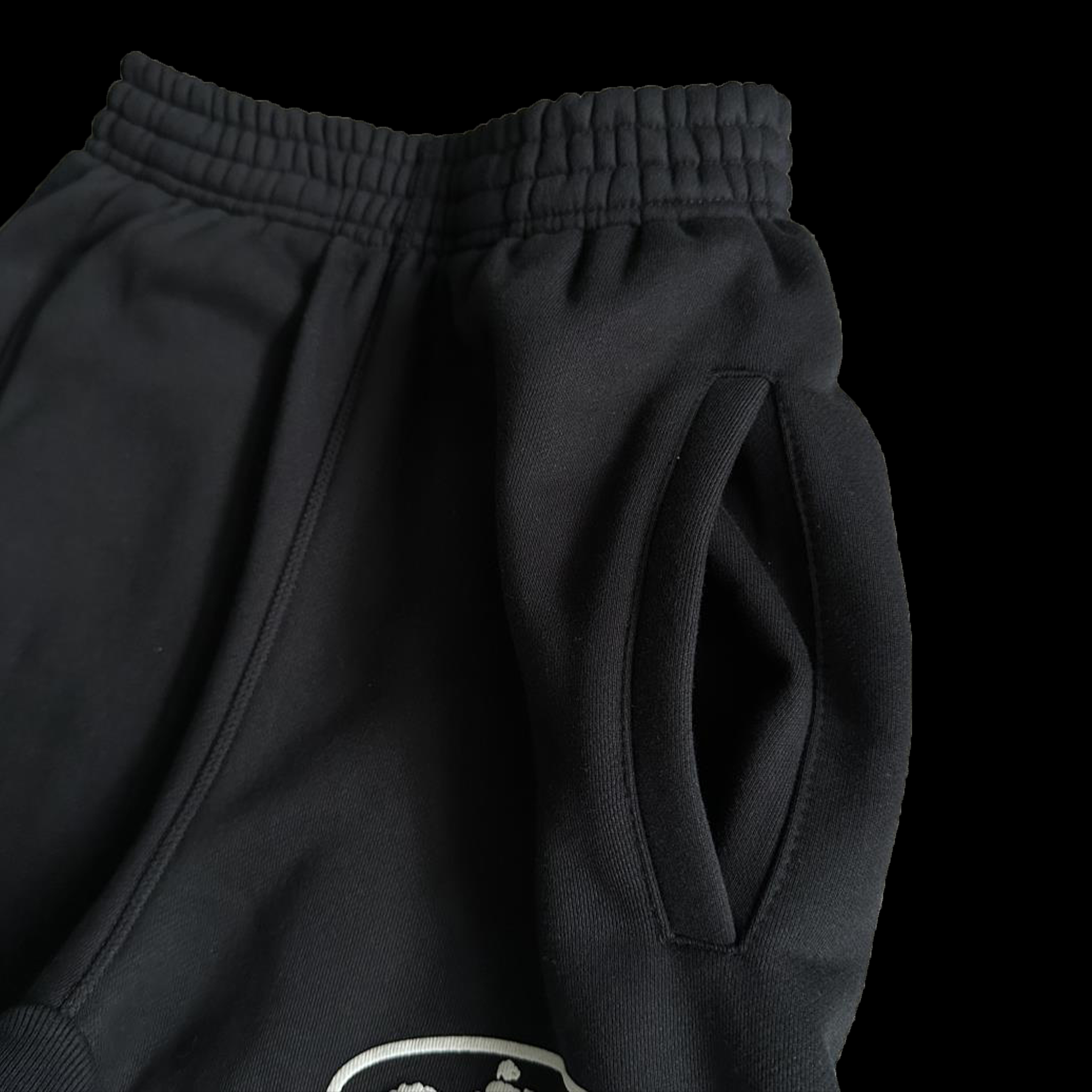 ISLAND PUFF PRINT ZIP TRACKSUIT - WASHED BLACK