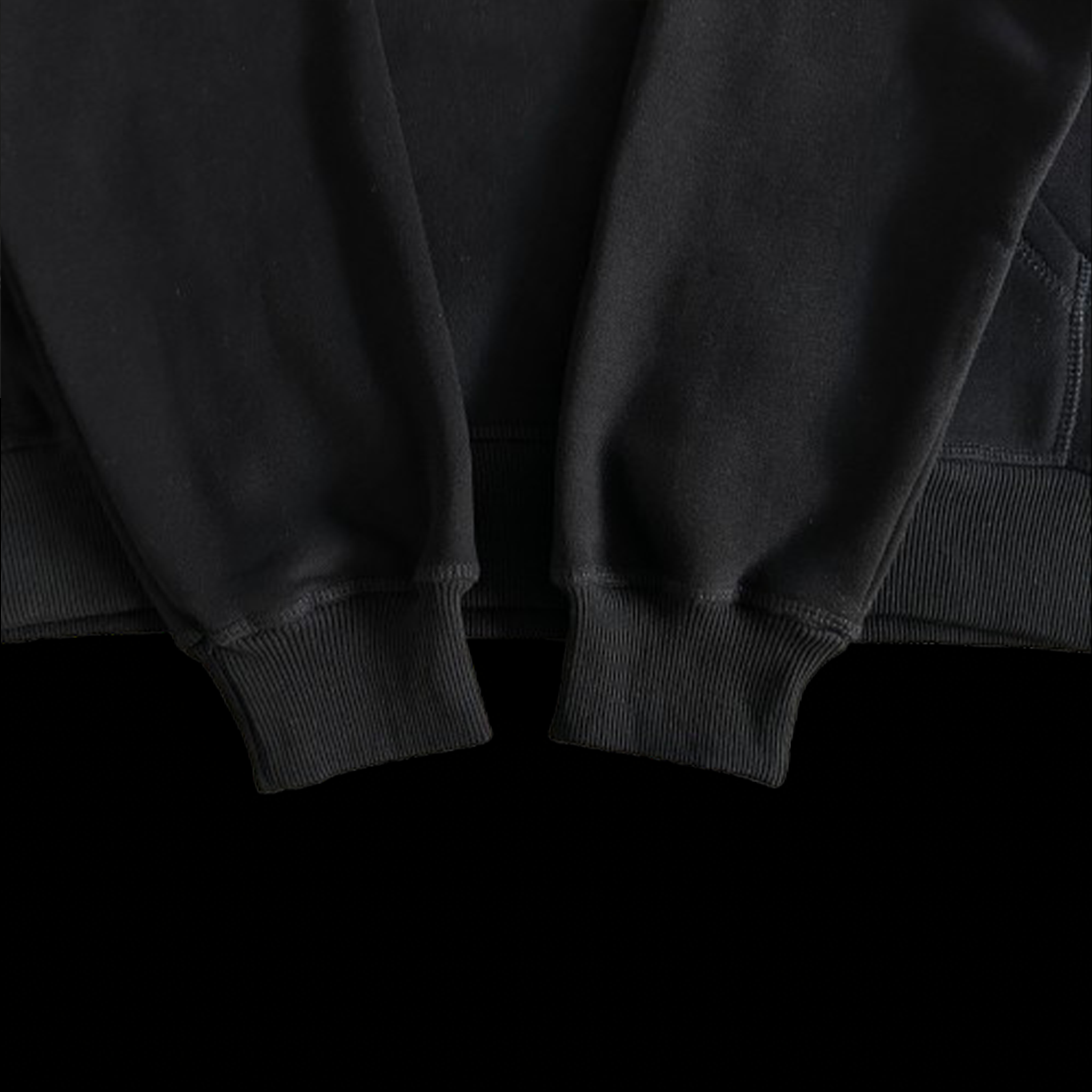 CORTEIZ SATIN C STAR APPLIQUE TRACKSUIT (BLACK)