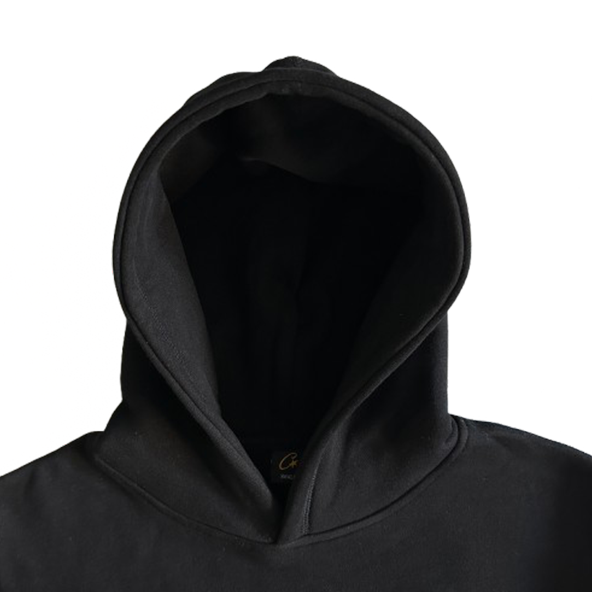 CORTEIZ SATIN C STAR APPLIQUE TRACKSUIT (BLACK)