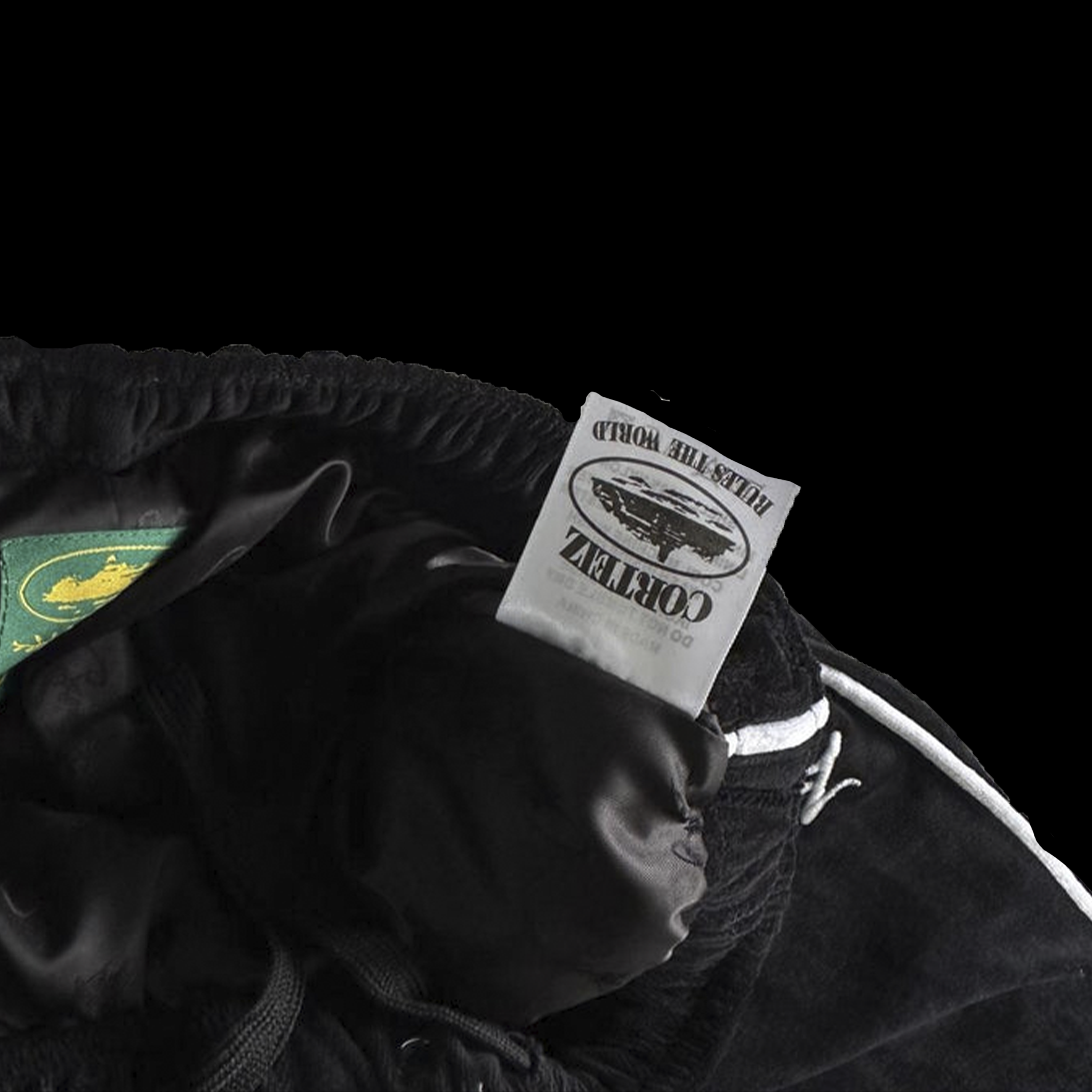 CORTEIZ VVS VELOUR TRACKSUIT - BLACK