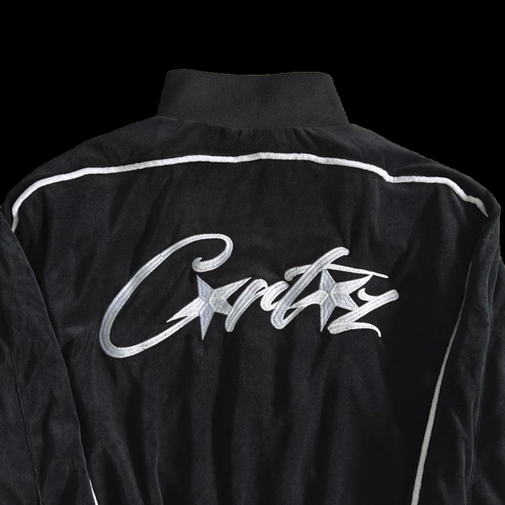 CORTEIZ VVS VELOUR TRACKSUIT - BLACK