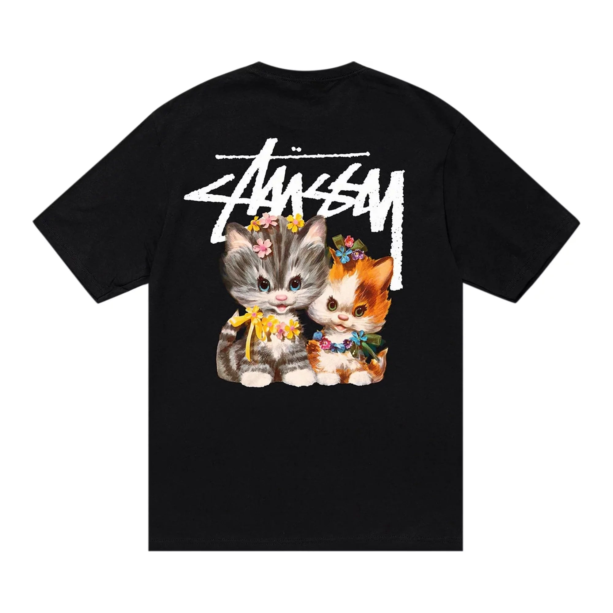 Stussy Kittens Tee Black
