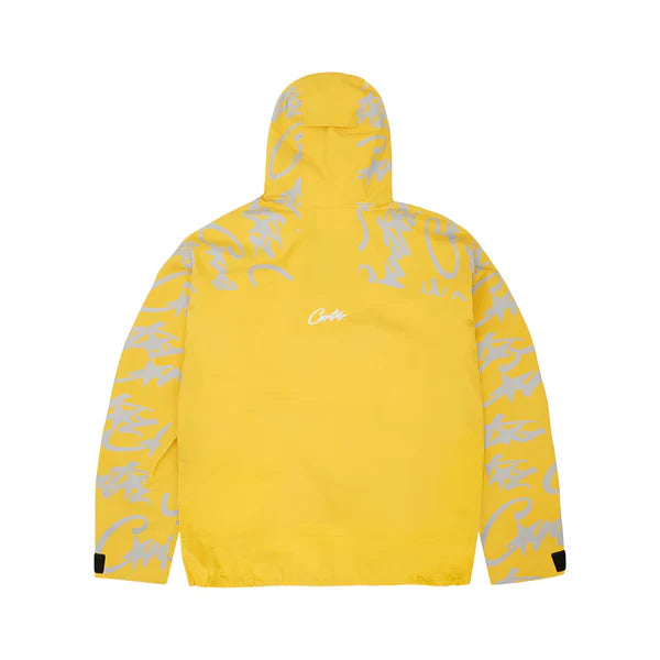 Corteiz Elitework Waterproof Shell Jacket Yella
