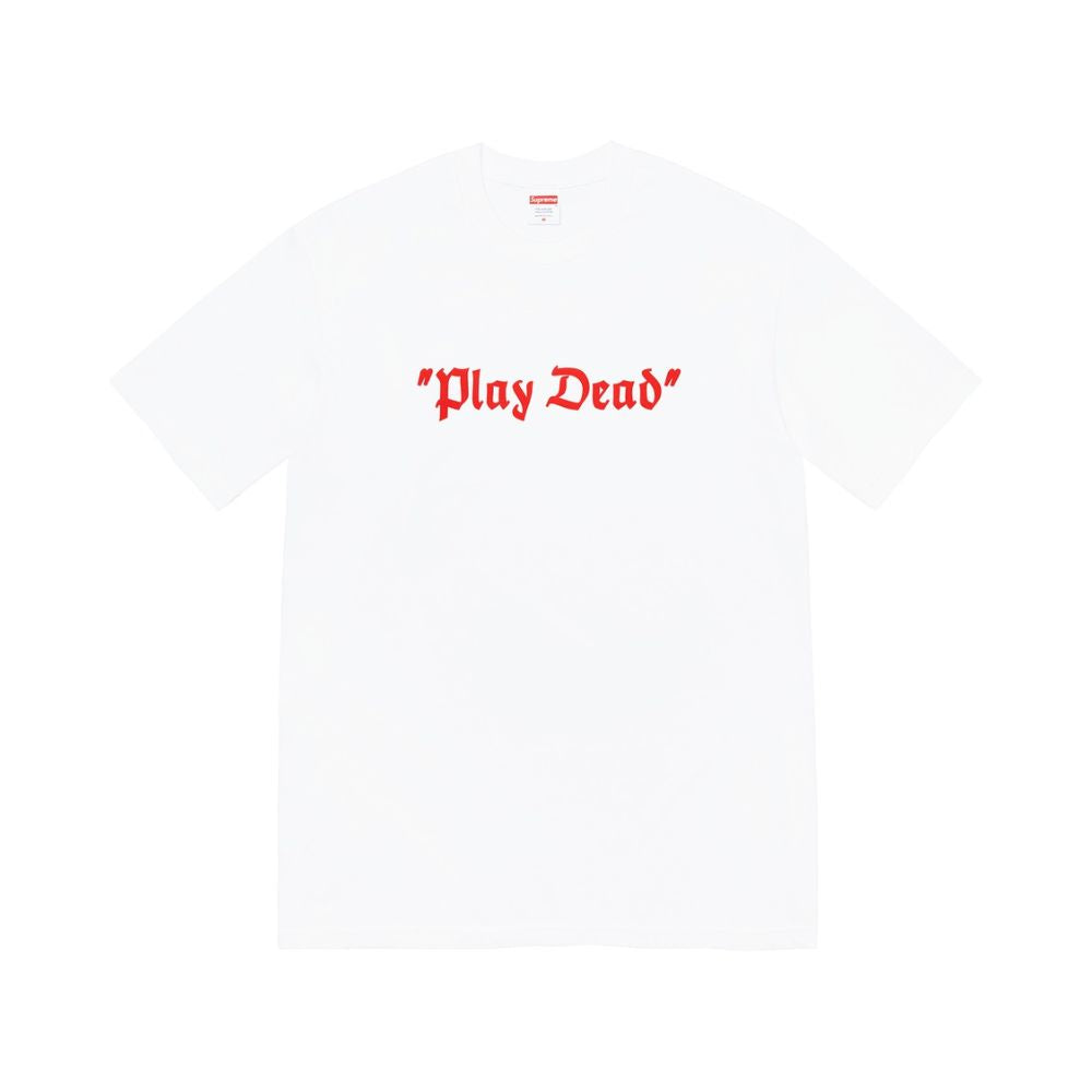 Supreme “Play Dead” Tee White