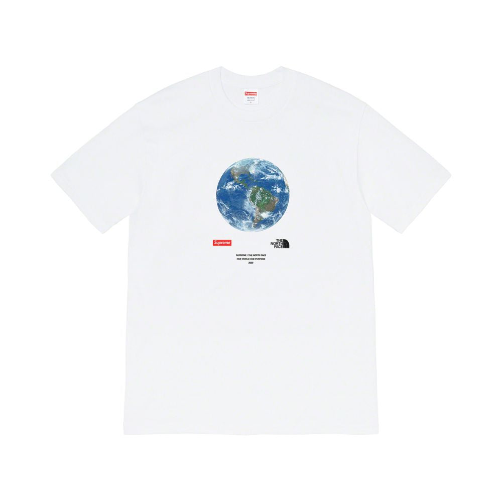 Supreme The North Face One World Tee White