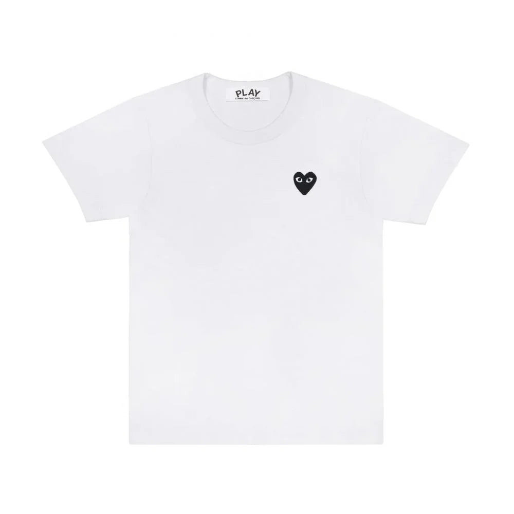 Comme des Garçons Play T-Shirt Black Heart Emblem White