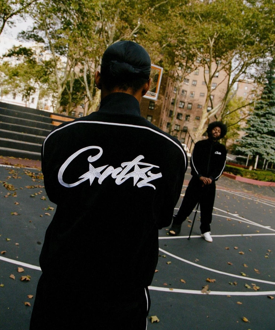 CORTEIZ VVS VELOUR TRACKSUIT - BLACK