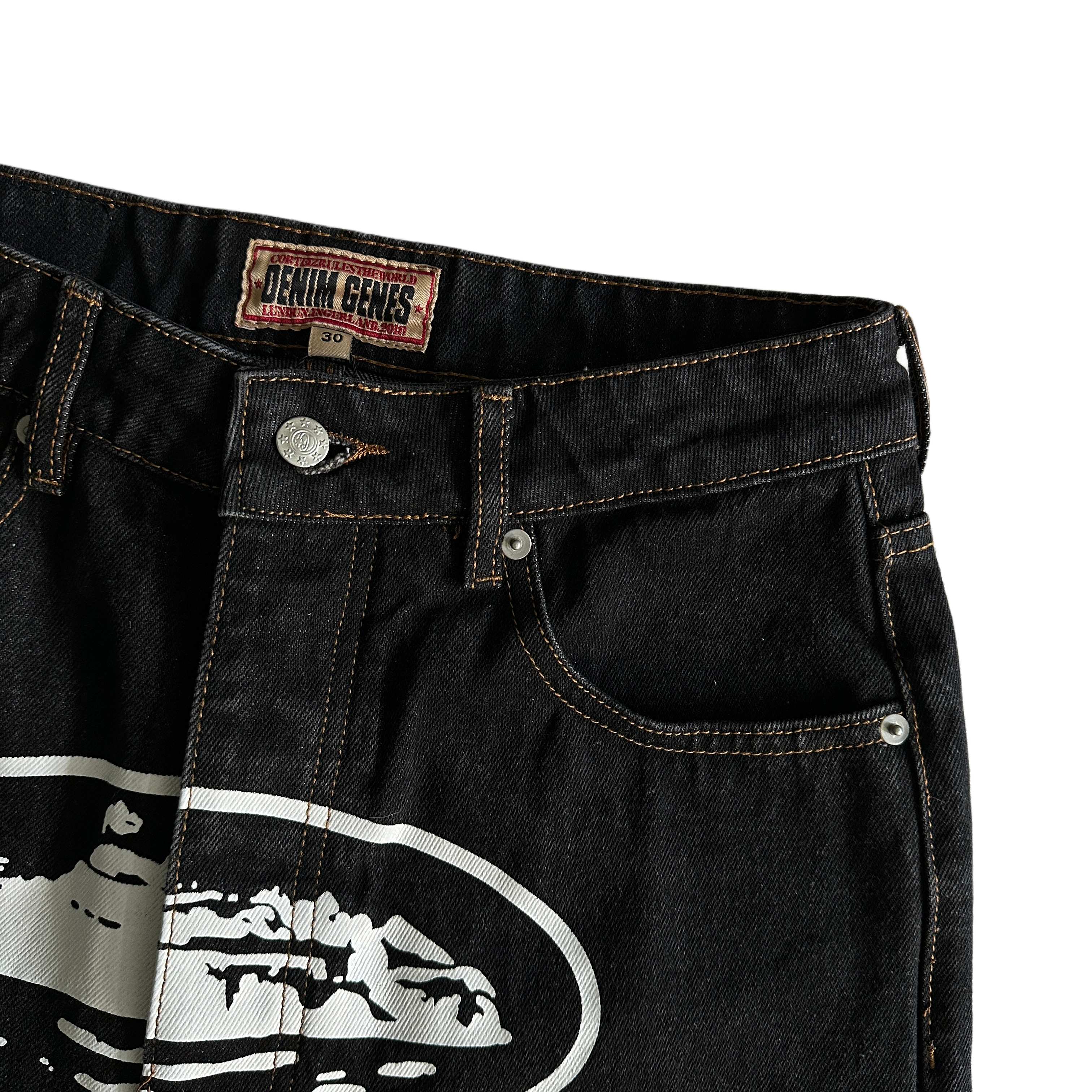 Island Baggy Jean - Black